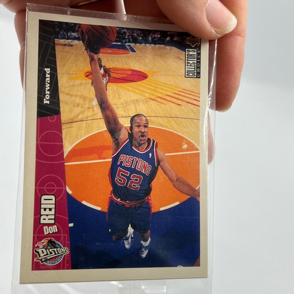 Vintage 1990's Upper Deck Basketball Cards SEALED‎ 6 Long Montross Reid Burrell - Picture 5 of 10